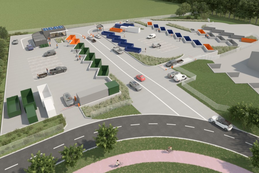Toekomstbeeld recyclagepark