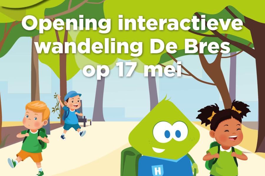 Basiel maakt wandeling