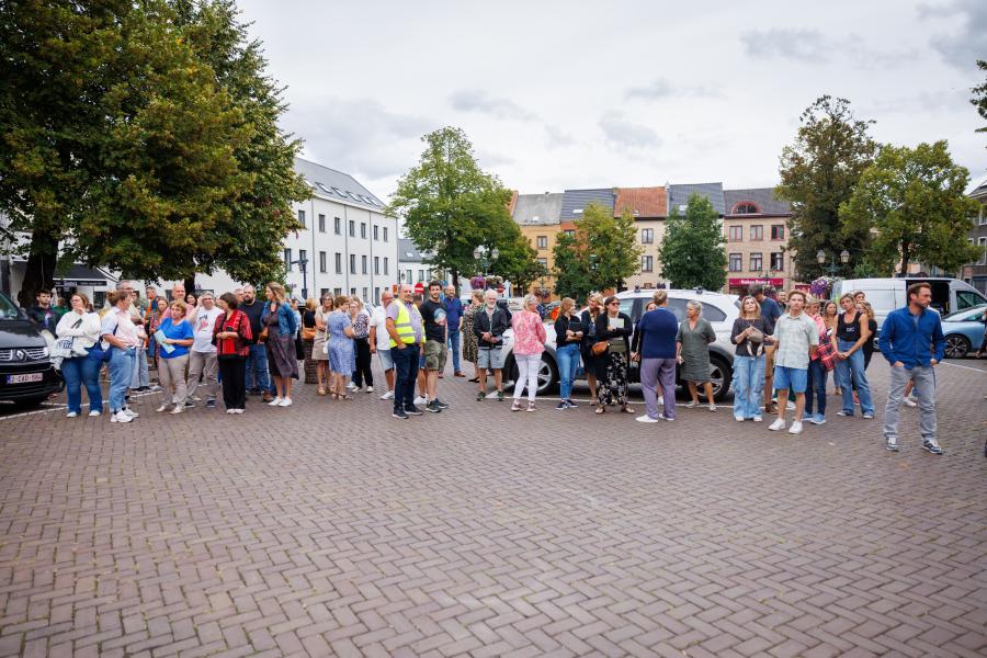 Lancering campagne bij peroneel stad Halle (c) Layla Aerts