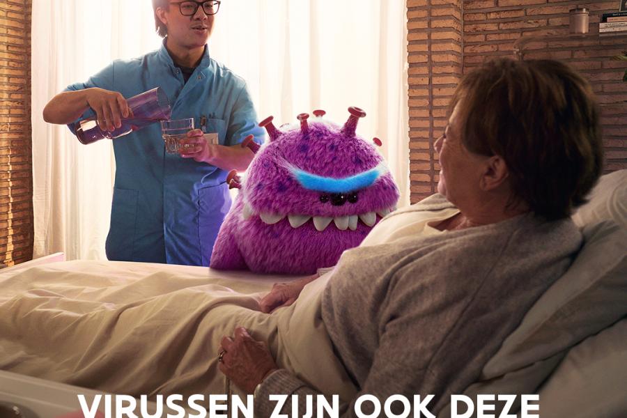 affiche campagne Laat je vaccineren