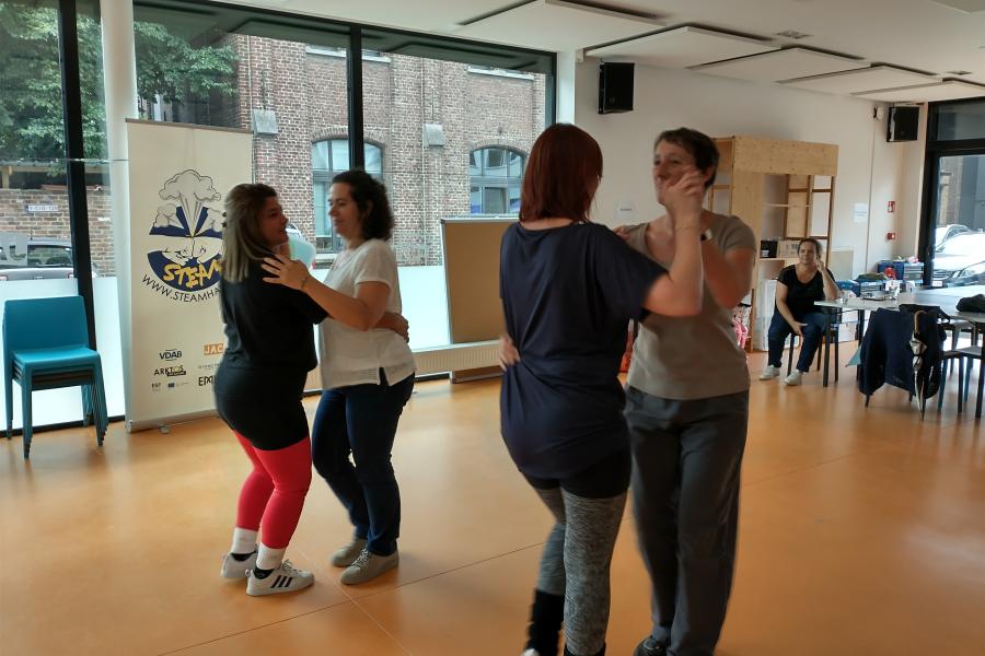 sportende werknemers