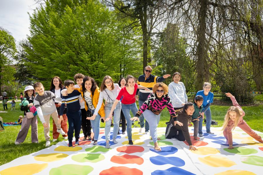 deelnemers van Hallo Nederlands 