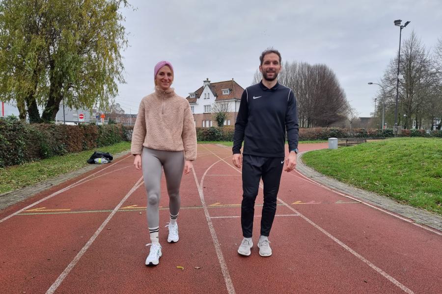 Marjan Vanden Hoof en Dirk Van Lancker