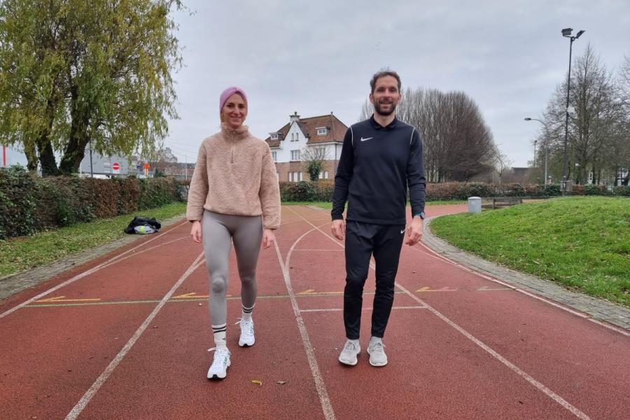 Marjan Vanden Hoof en Dirk Van Lancker