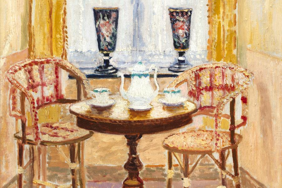 Schilderij Louis Thevenet