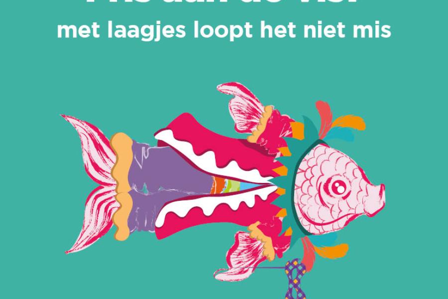 Sticker preventieboodschap