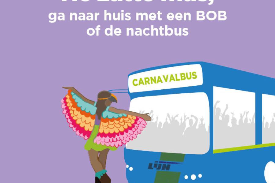 Sticker preventieboodschap