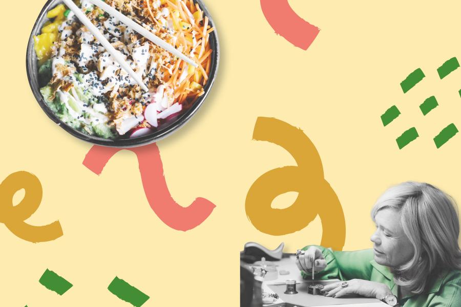 Affiche Lente shopping