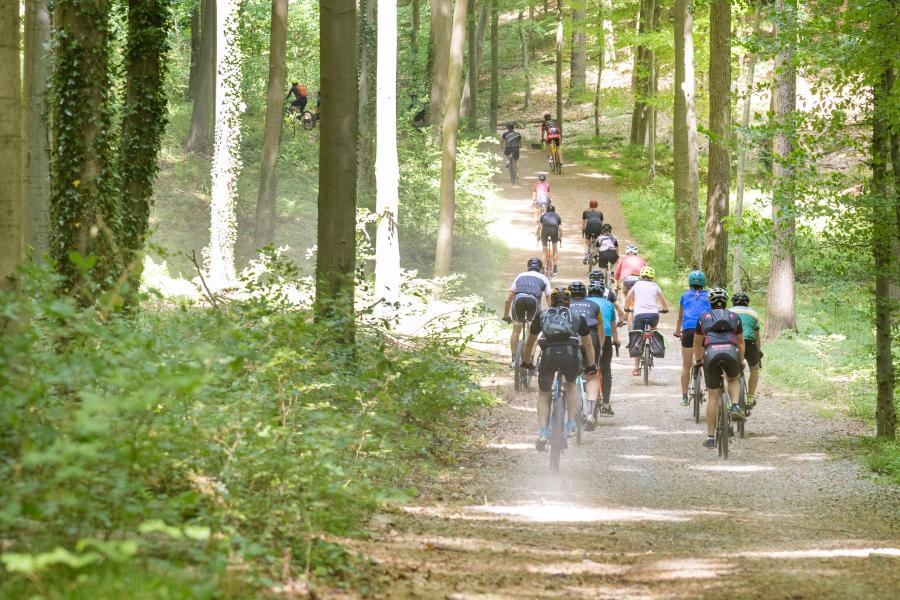 personeel test gravelbike parcours