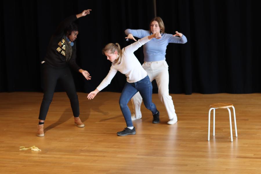 jongeren tijdens het springplankproject