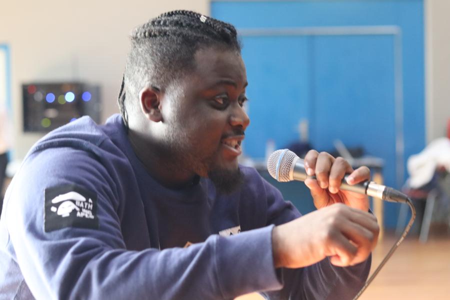 jongeren tijdens het springplankproject