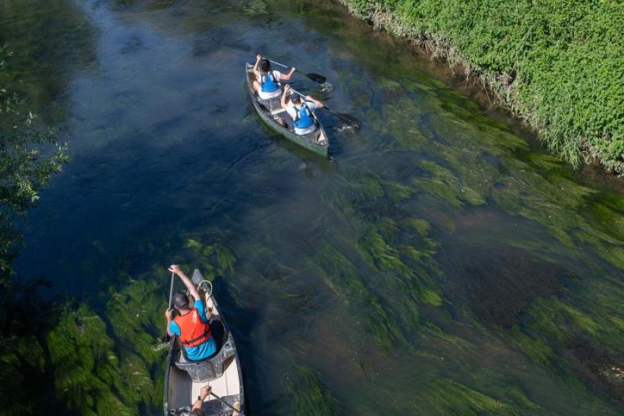 Kajakken op de Zenne