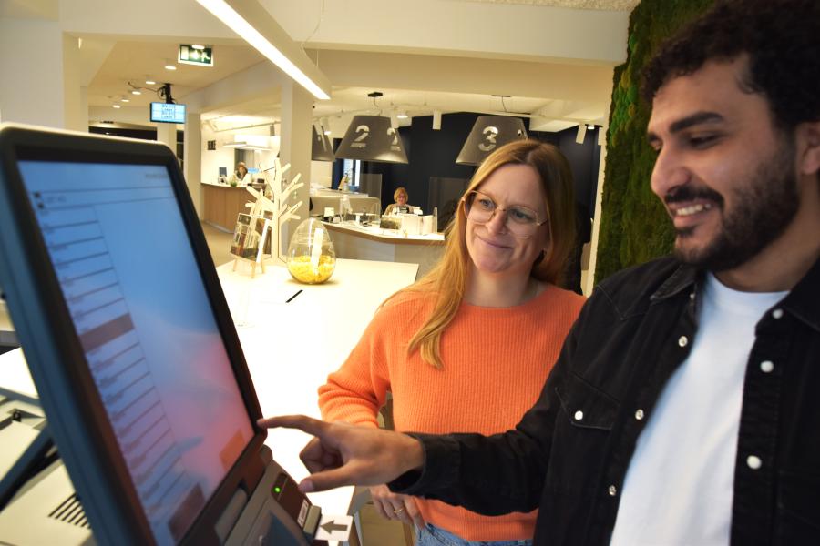 Stemmen oefenen op de stemcomputer