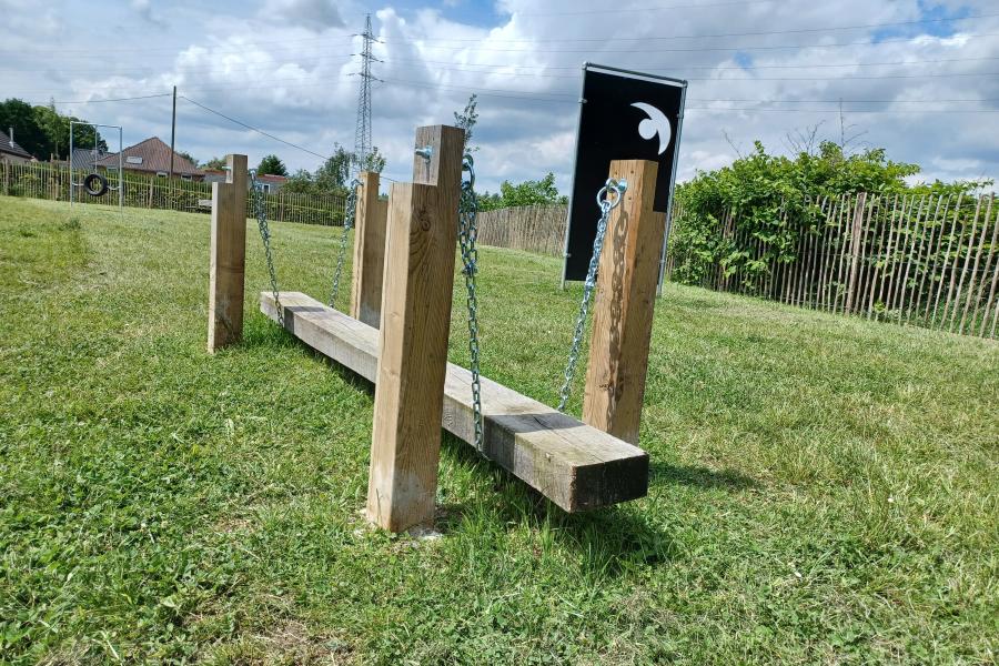 De hondenlosloopweide aan Start 65.