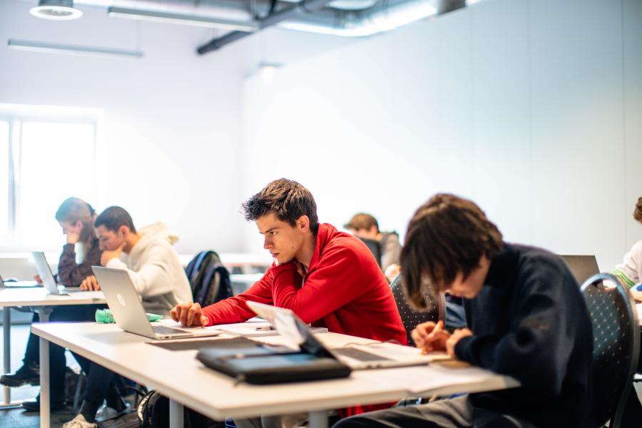 Studenten © Greetje Van Buggenhout