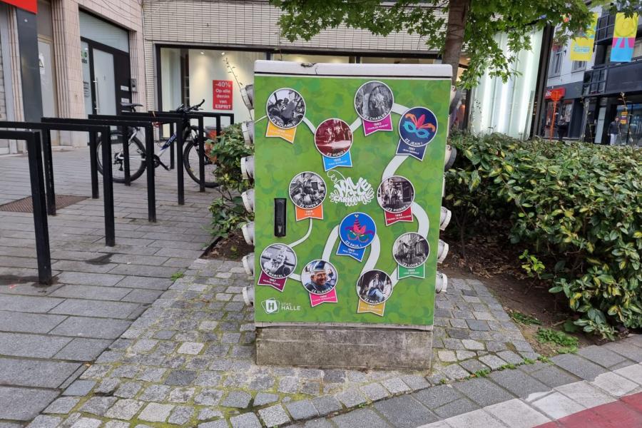 De marktkast op de Beestenmarkt.