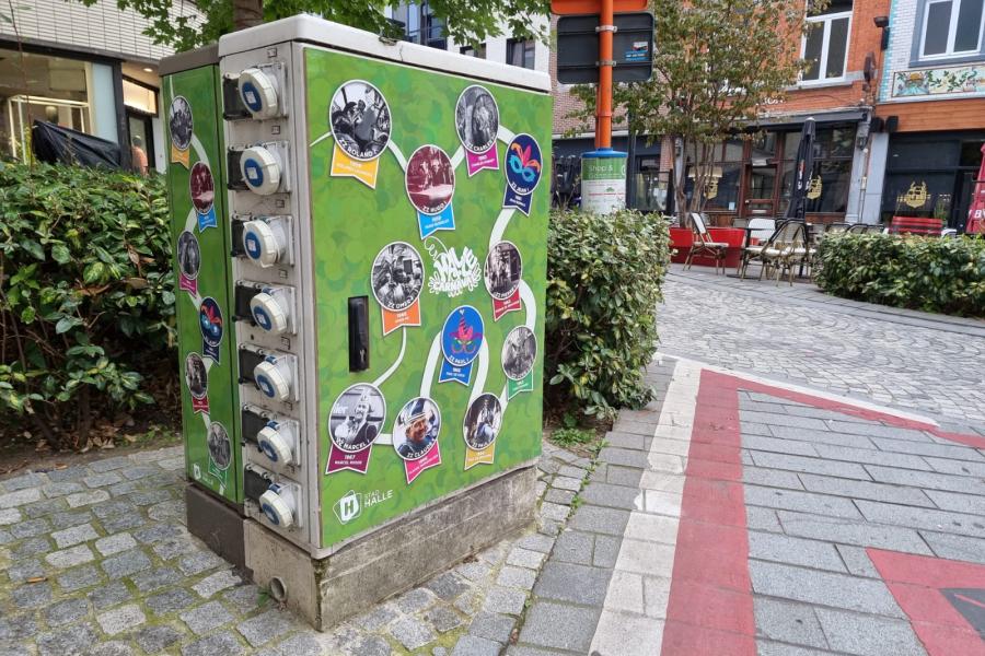 De marktkast op de Beestenmarkt.