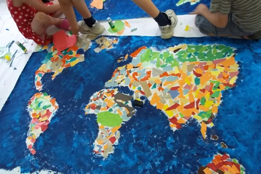 Knutselwerken vakantieacademie