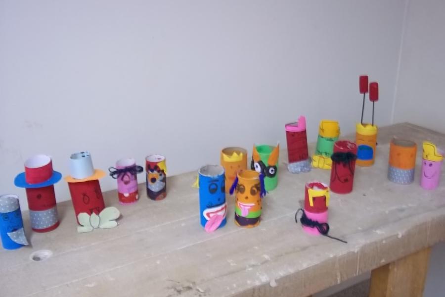 Knutselwerken vakantieacademie