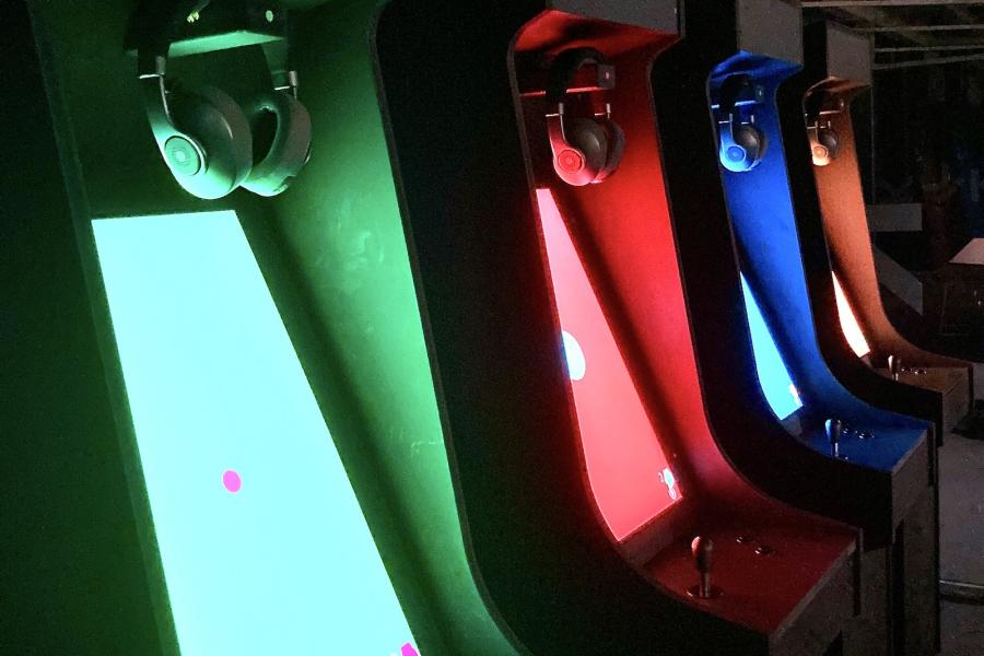 Opstelling Digital arts