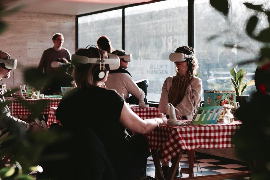 Opstelling Digital arts