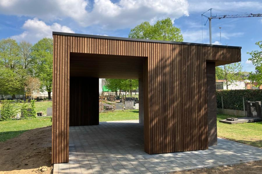 Rouwplek begraafplaats Essenbeek