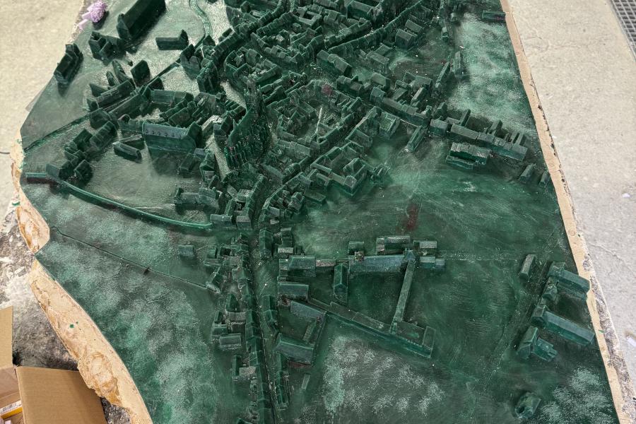 Voorontwerp stadsmaquette