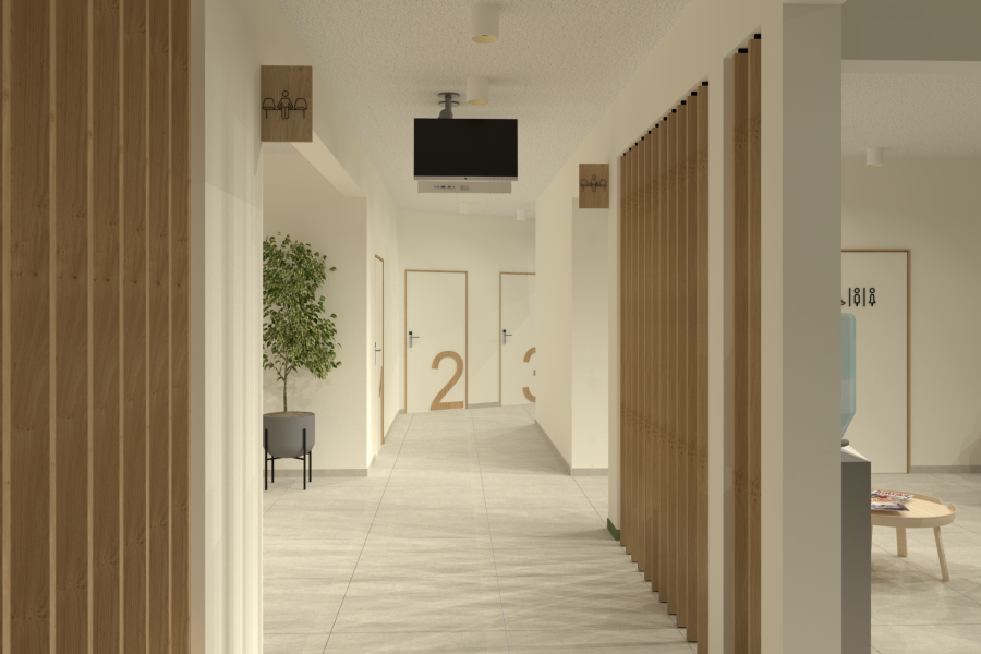 Renders uitbreiding loketten stadhuis