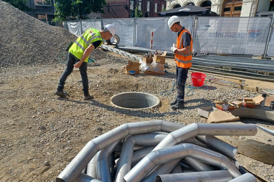 Werken J. Possozplein