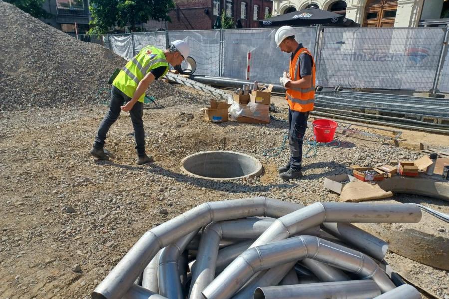 Werken J. Possozplein