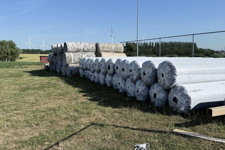 Aanleg kunstgrasvelden 