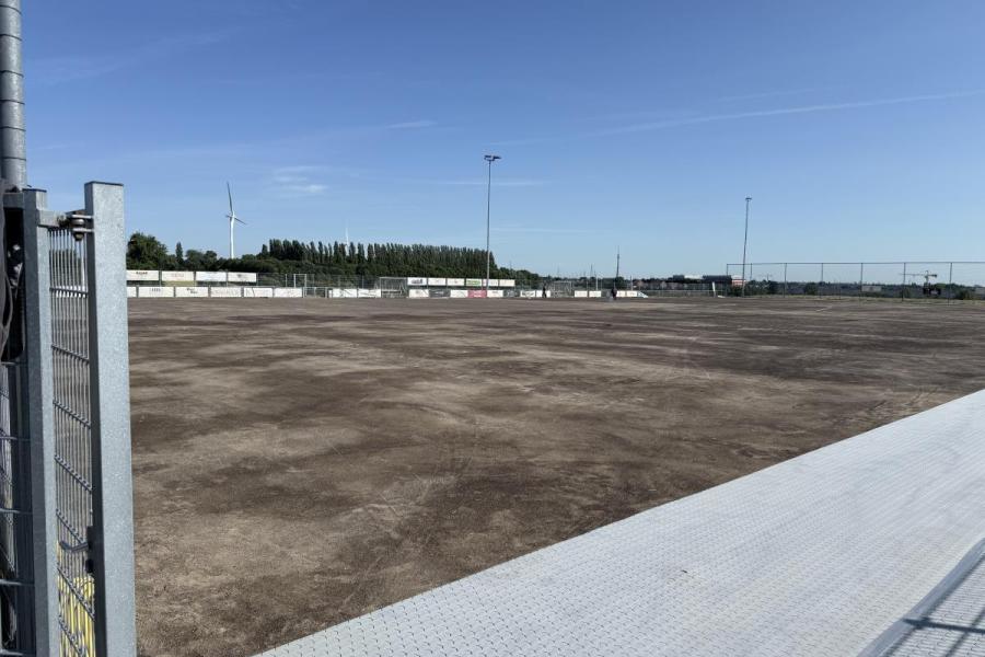 Aanleg kunstgrasvelden