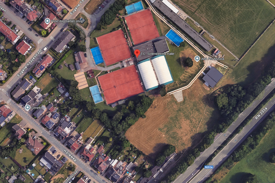 locatie nieuw gebouw