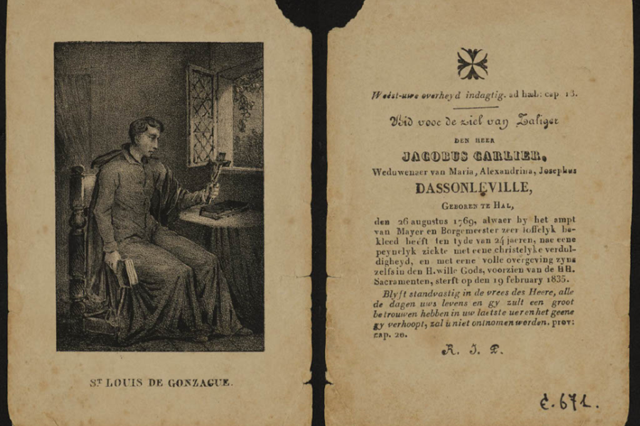 register Jacobus ‘Jacques’ Carlier (de eerste burgemeester van Halle onder Belgisch bewind)