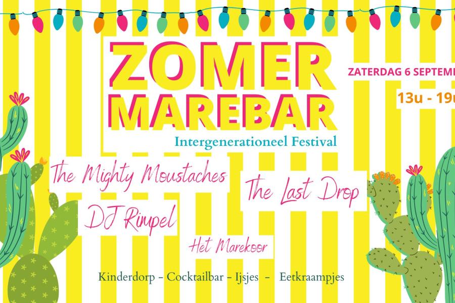affiche Zomermarebar