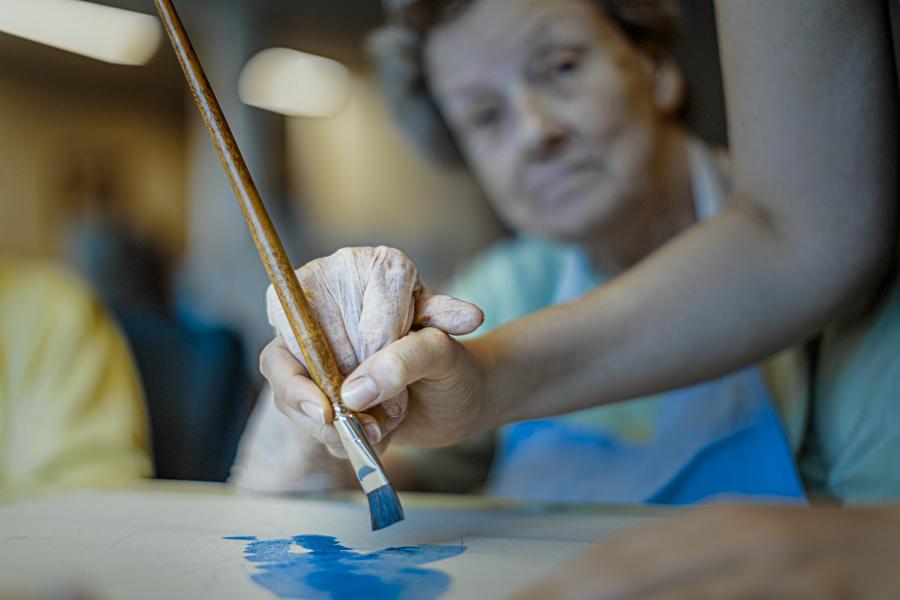 Kunst en dementie - © Leo De Bock