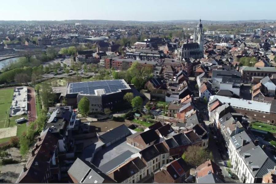 Beeld landschap Zennevallei (c) stad Halle
