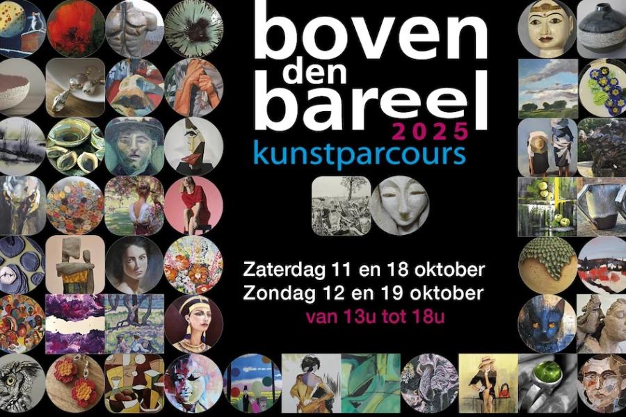affiche boven den bareel