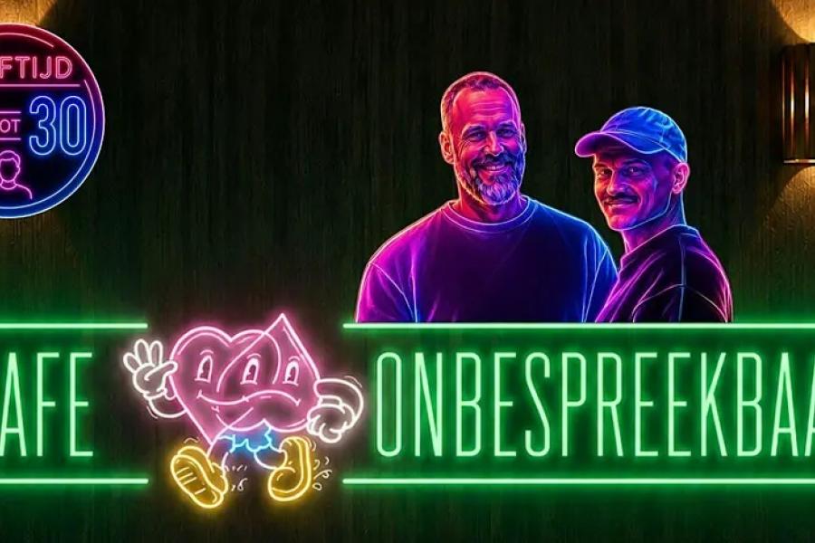 affiche Café onbespreekbaar
