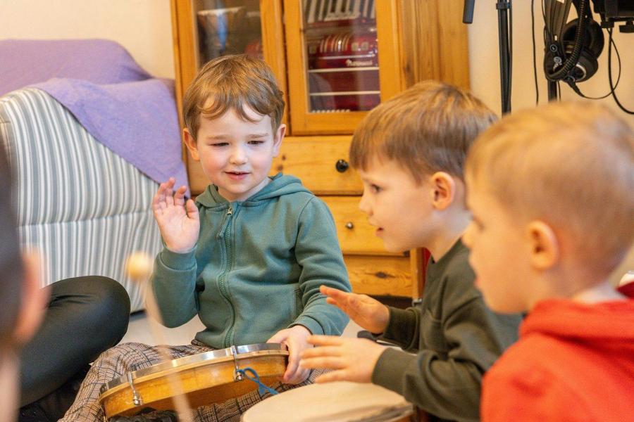 Samen muziek maken © onbekend