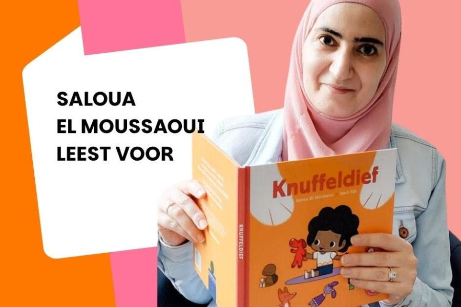 Auteur Saloua El Moussaoui leest voor uit Knuffeldief! © bib