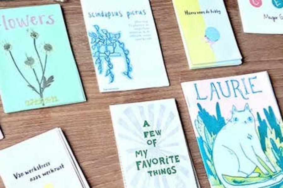 Winters zondagsalon: zines maken © bib