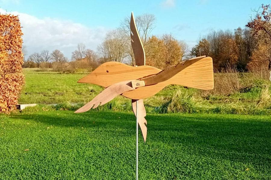 Maak zelf een windvogel © Benny Van Orshaegen