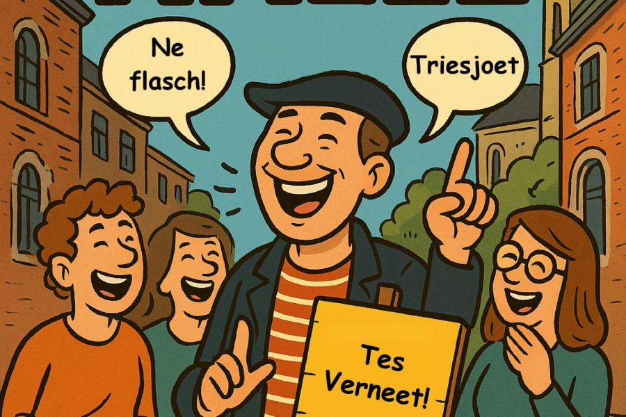 Halse Ontdekking: begeleide stadswandeling 'Haha Halle' (in het Halse dialect) © Gegenereerd met AI