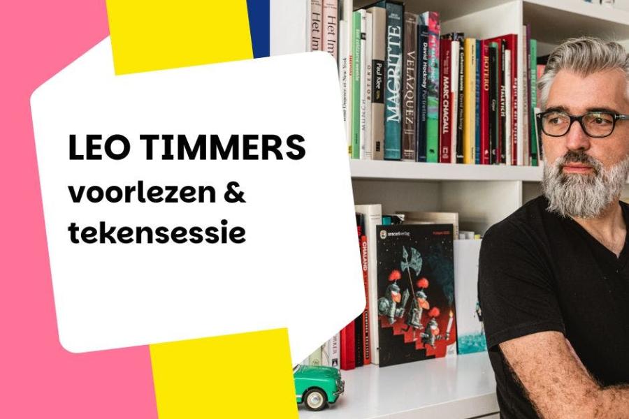 Voorlezen & tekenen met Leo Timmers © bib