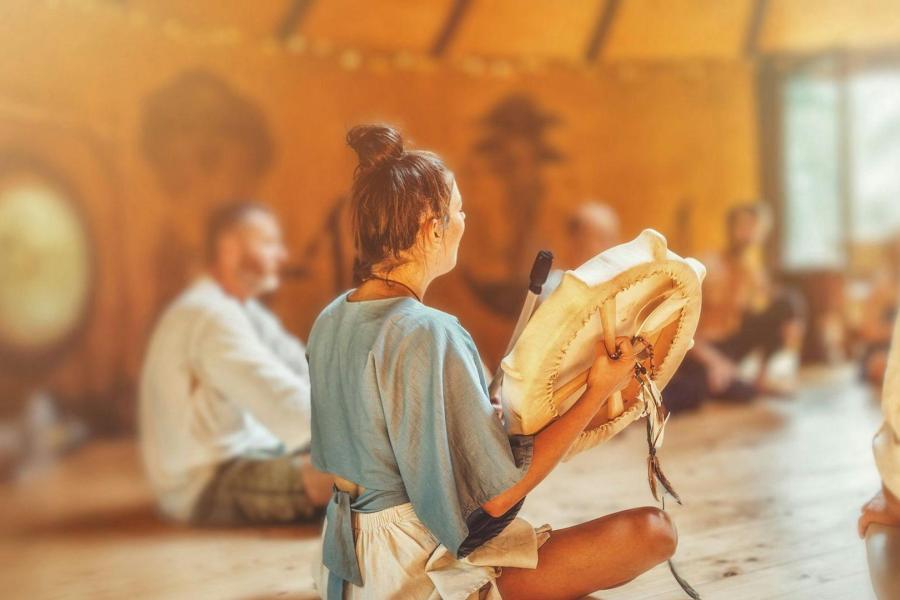 Muzikaal relaxatiemoment - Marijke Claes © onbekend