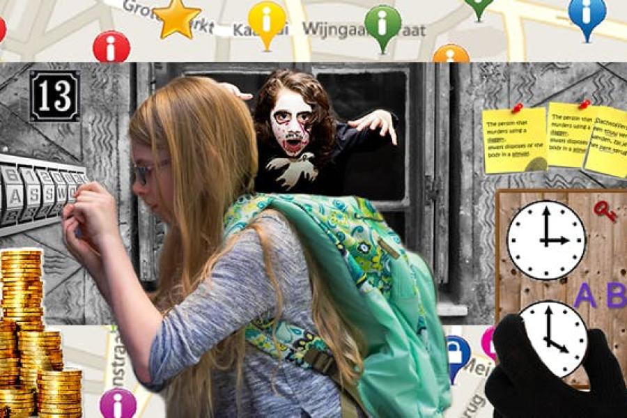 Dr. Crypto's escape stadsspel in Halle © Geoteam