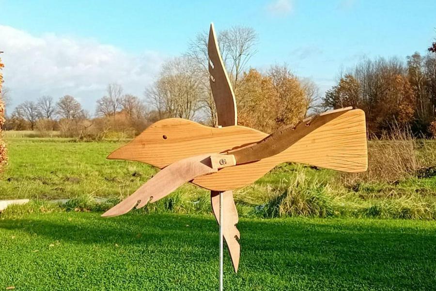 Maak zelf een windvogel - Benny Van Orshaegen © onbekend