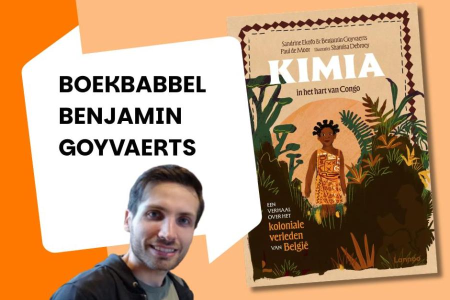 Boekbabbel - Benjamin Goyvaerts: Kimia. In het hart van Congo © bib