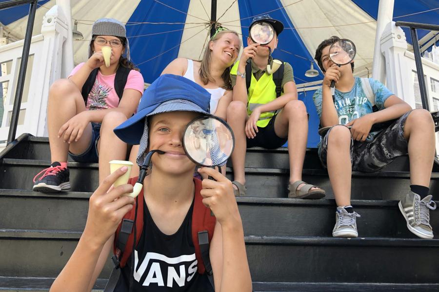 Sherlock detectives: stadsspel in Halle © Geoteam